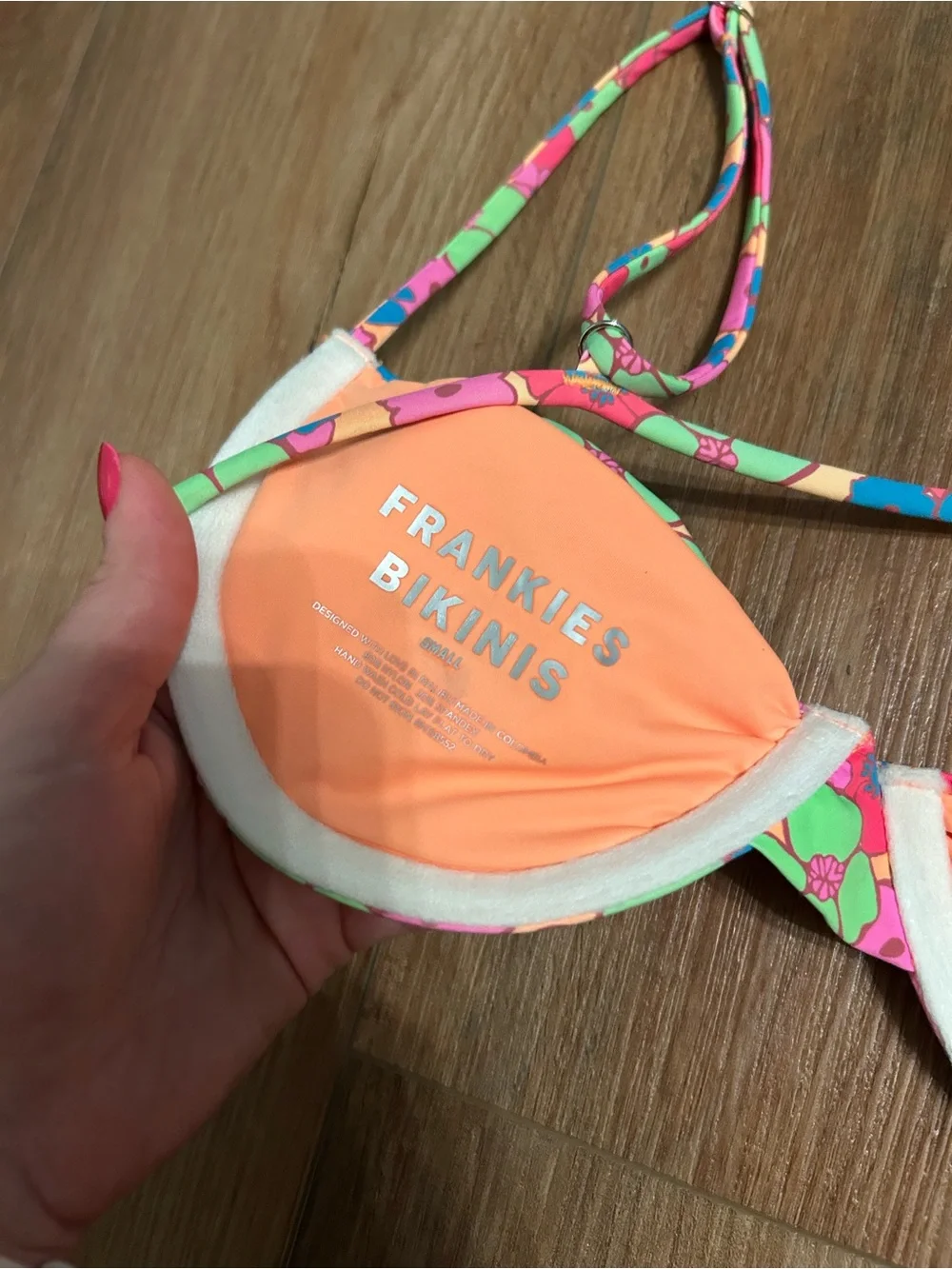Frankie’s bikini top
